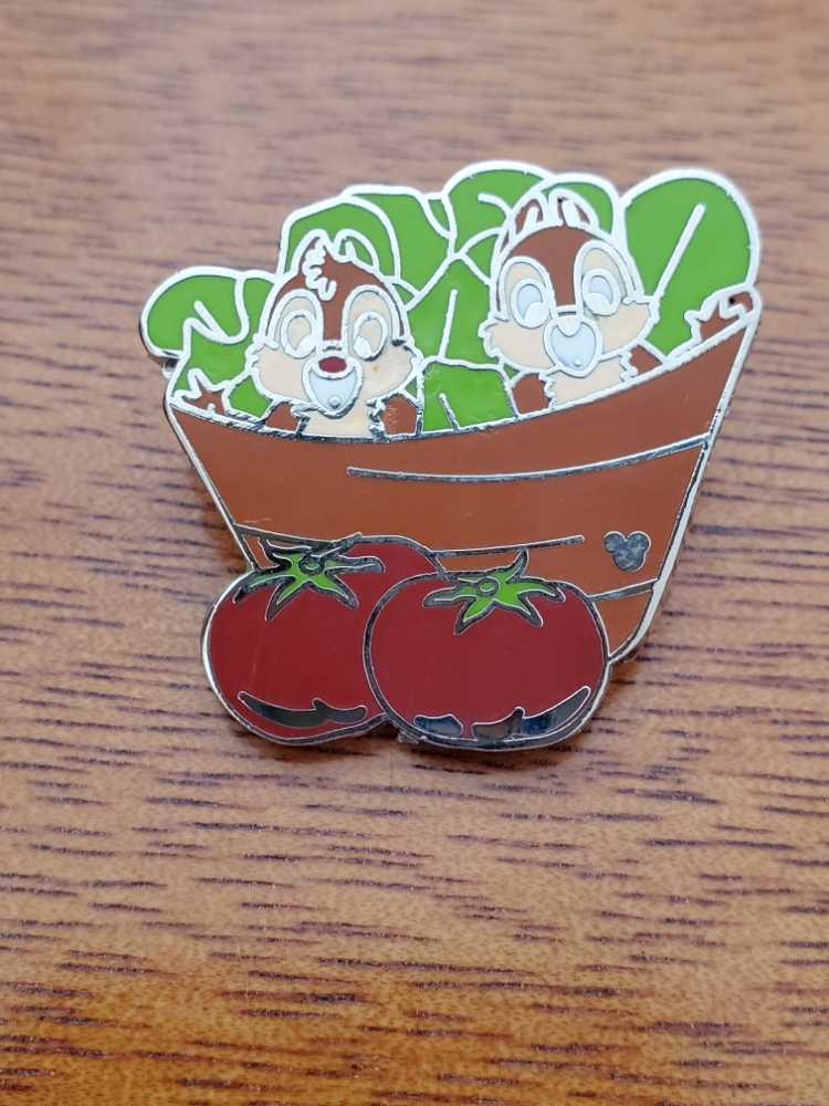 Chip and Dale Veggies  pin collectible - Main Image 1