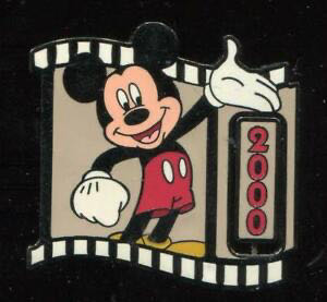 Countdown To The Millennium #1 Mickey Happy New Millennium - Countdown to the Millennium pin collectible [Barcode 715099970010] - Main Image 2