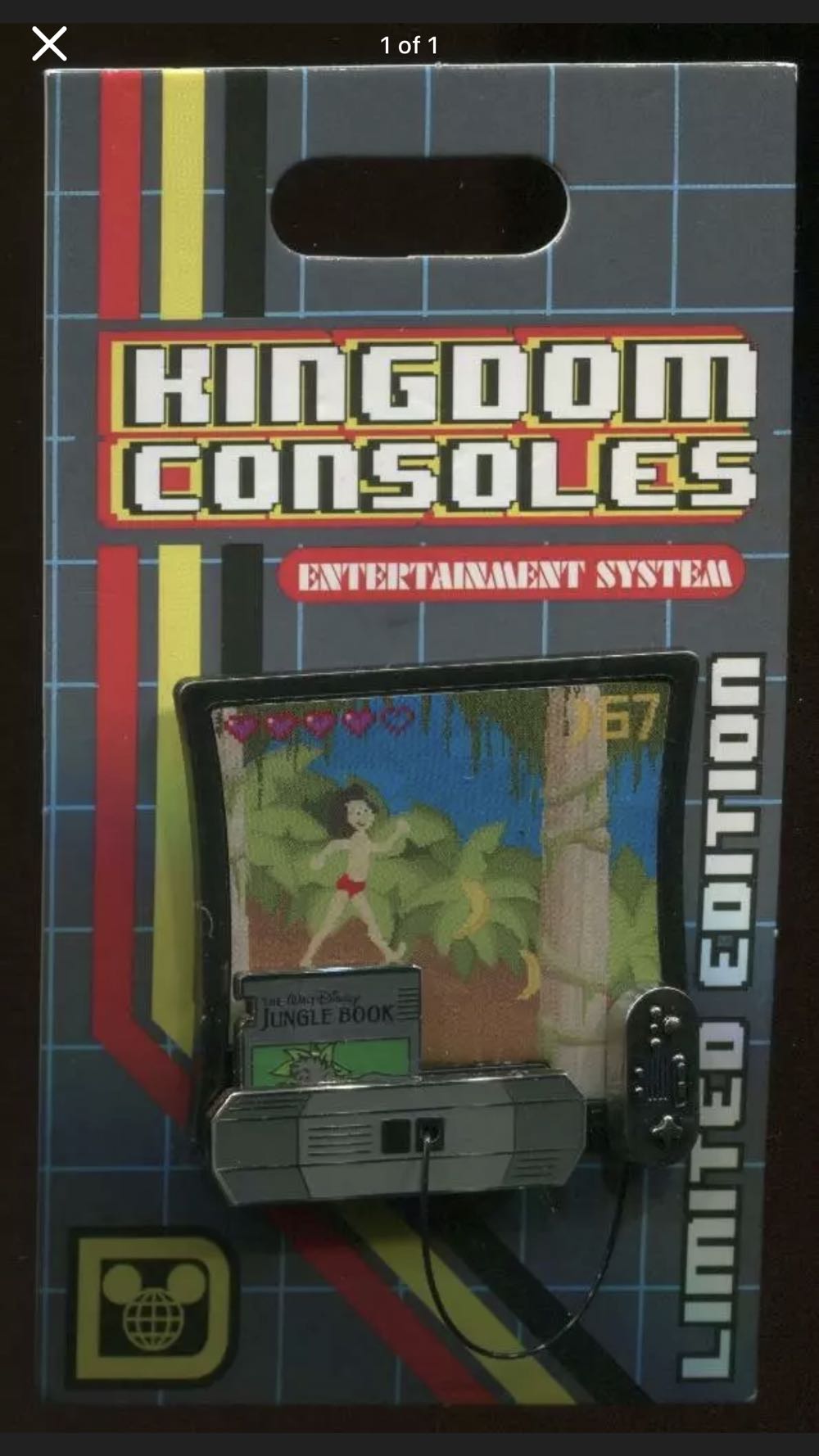 Kingdom Consoles The Jungle Book - Disney Pin pin collectible - Main Image 1