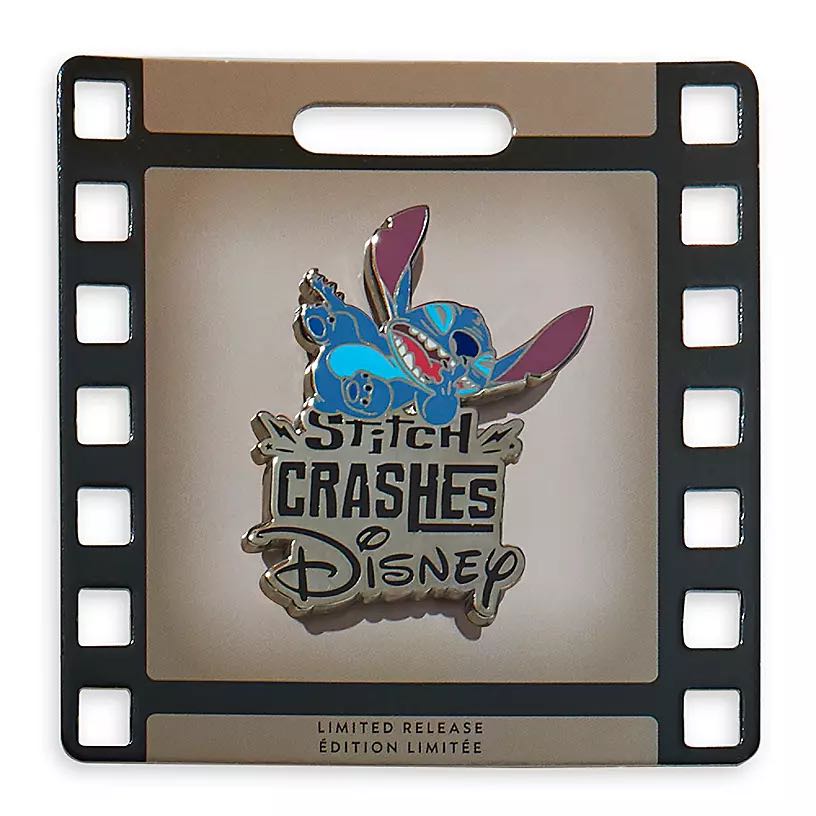 Stitch Crashes Disney Pin Holder with Pin – Limited Release - Polyurethane / paper / plastic / fabric / zinc alloy pin collectible - Main Image 3