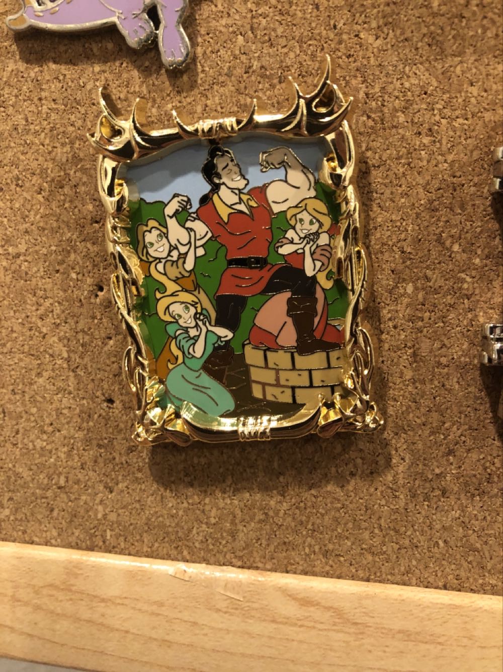 Artfully Evil - Gaston - Disney Pin pin collectible - Main Image 1