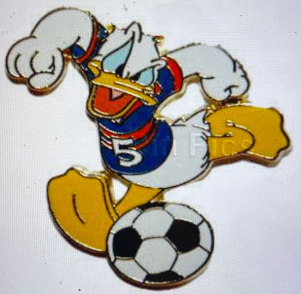 Donald Soccer World Cup  pin collectible - Main Image 1