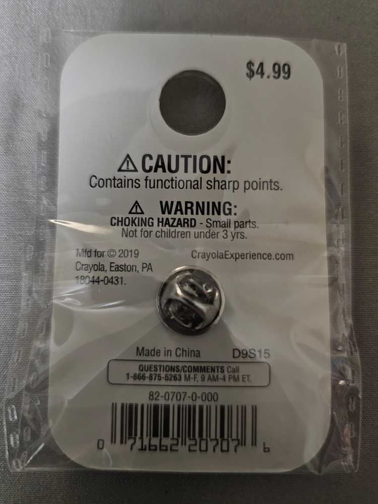 Crayola Box And Crayons - Enamel Pin pin collectible - Main Image 2