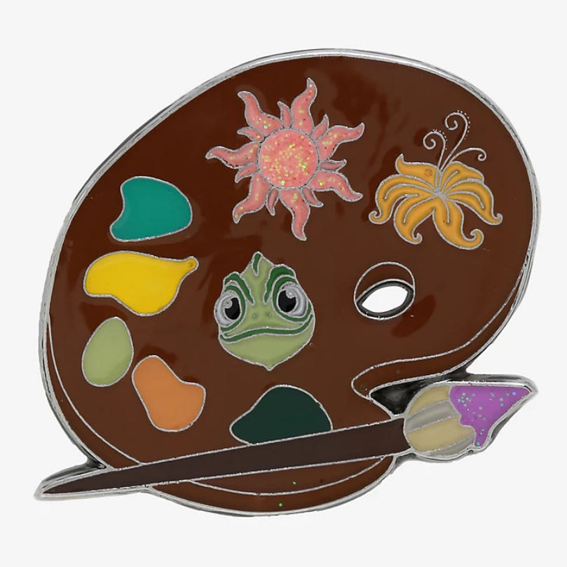 Loungefly Disney Princess Pascal Paint Palette - Enamel Pin pin collectible - Main Image 2