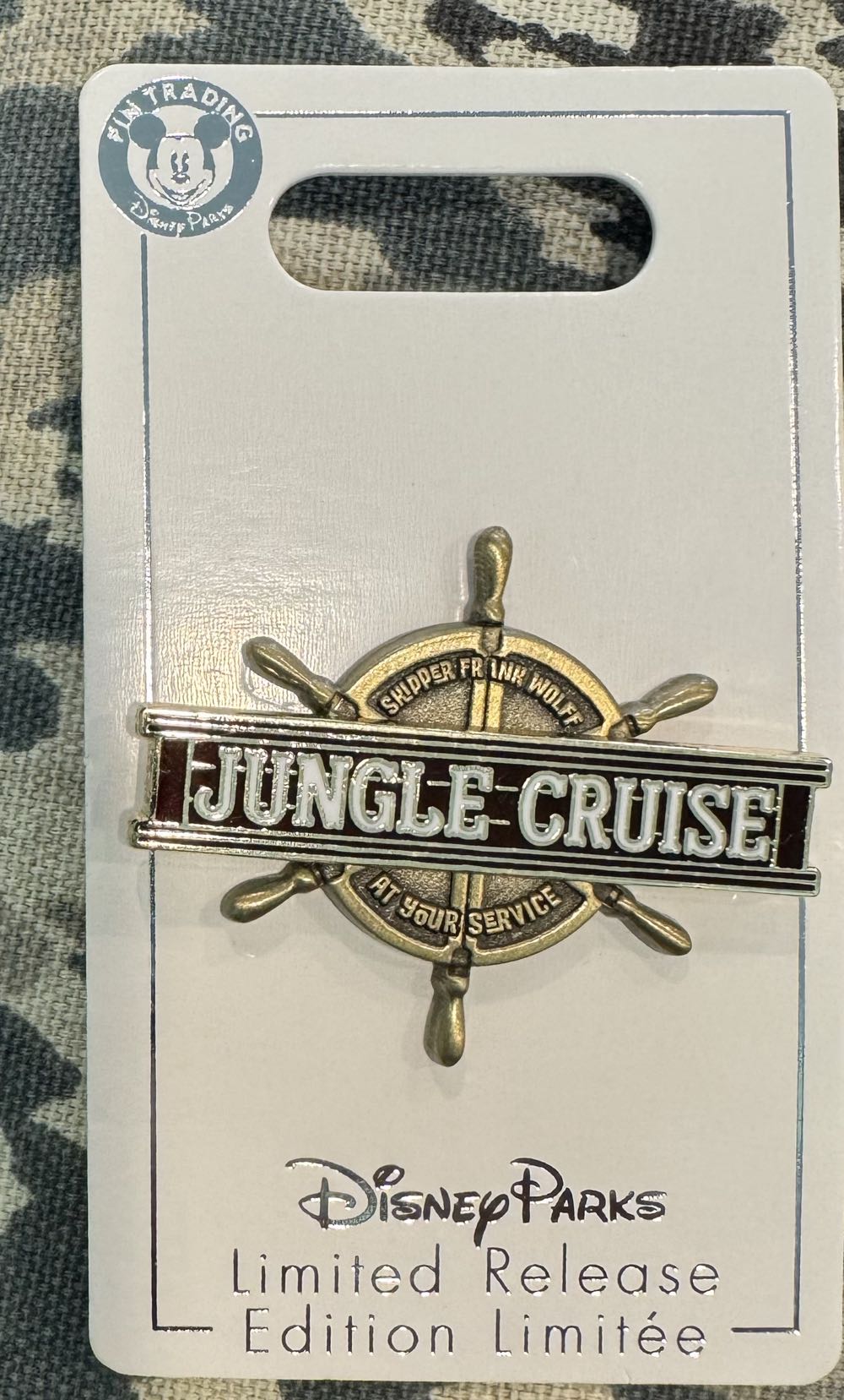 Jungle Cruise Limited Release Pin - Disney Pin Trading pin collectible [Barcode 400920213939] - Main Image 2