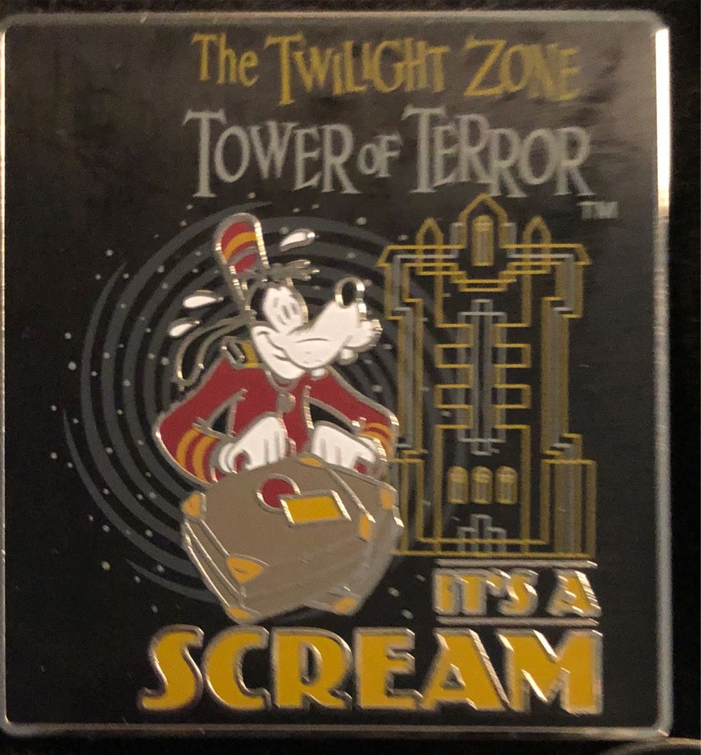 The Twilight Zone Tower Of Terror Goofy - Open Edition pin collectible [Barcode 400922813366] - Main Image 2