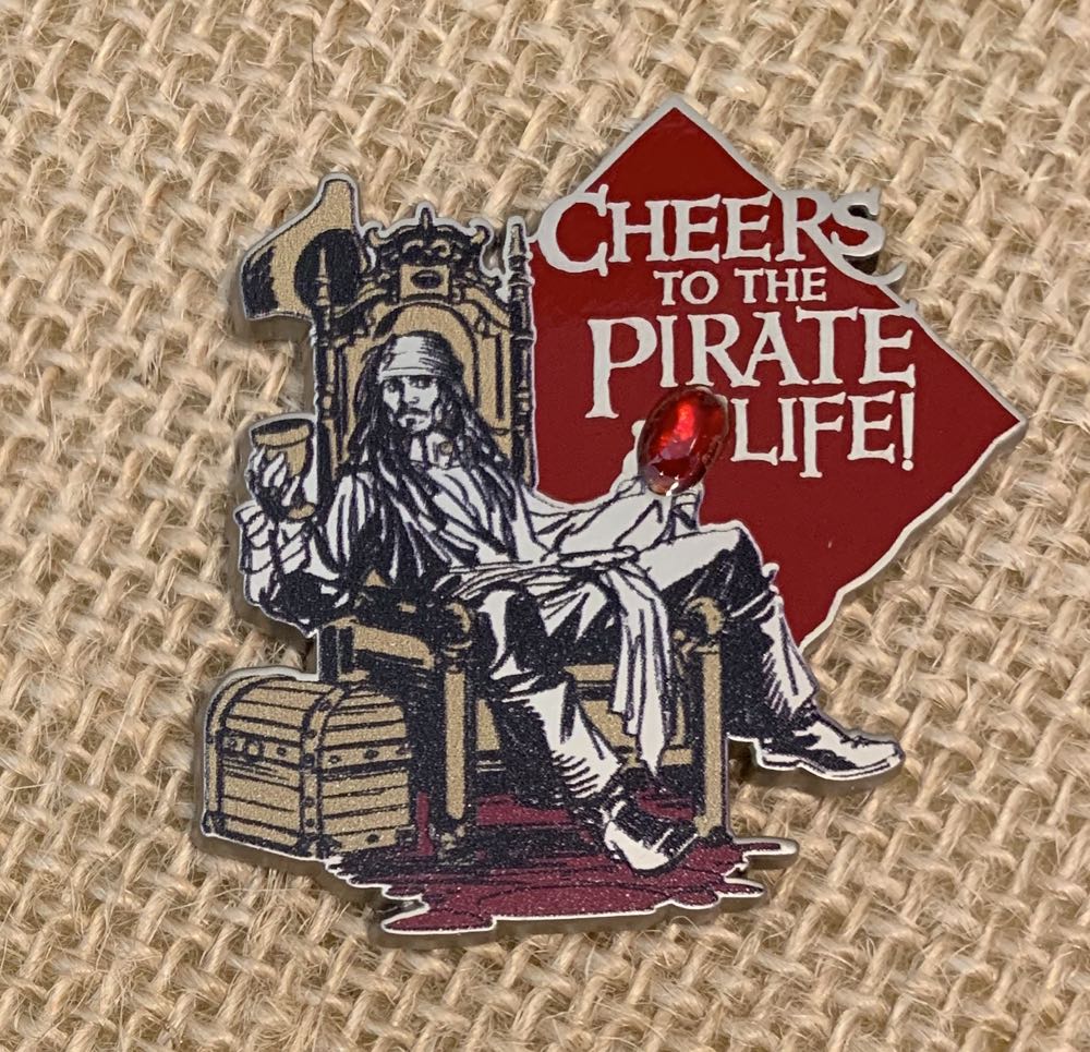 Pirates Of The Caribbean Cheers To The Pirate Life - Open Edition pin collectible [Barcode 400021133020] - Main Image 2