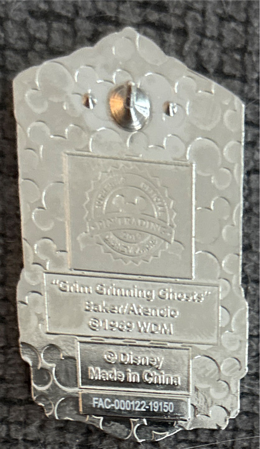 Haunted Mansion Graveyard Jamboree Phantom Five - Open Edition pin collectible [Barcode 400034300044] - Main Image 2