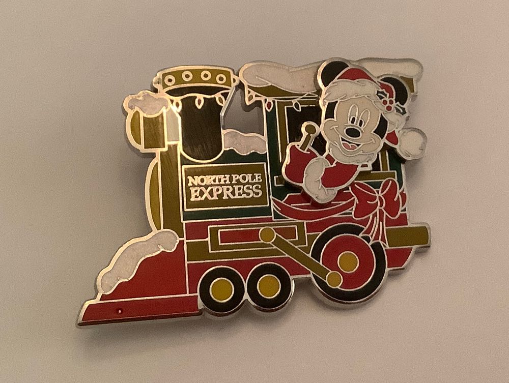 North Pole Express Train Mickey - Holiday pin collectible [Barcode 400912265045] - Main Image 2
