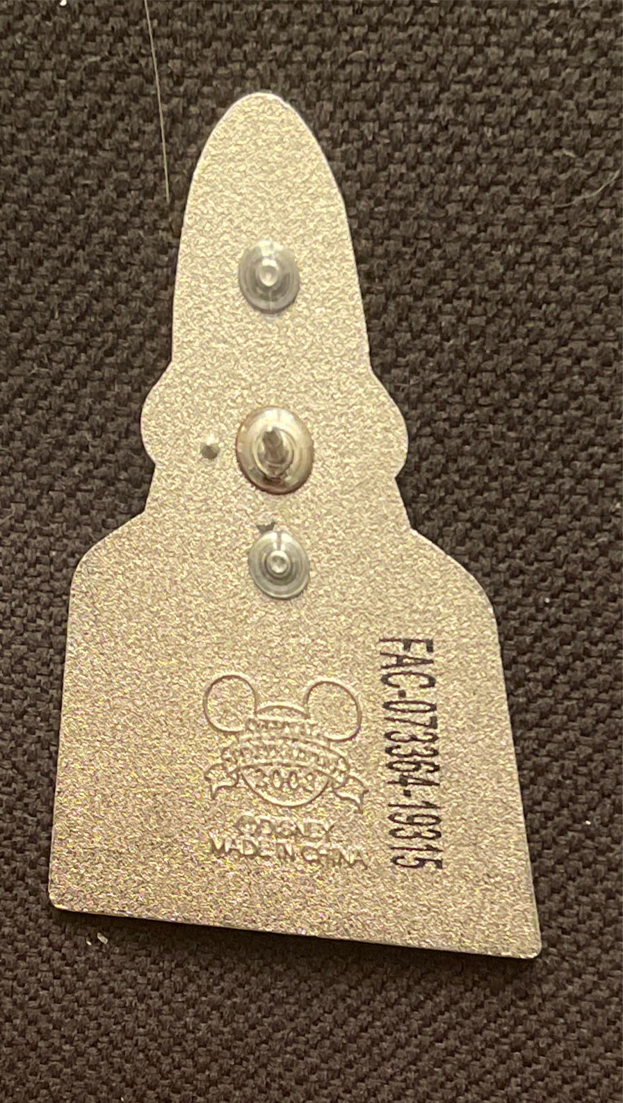 Mission Space X2 Rocket  pin collectible - Main Image 2