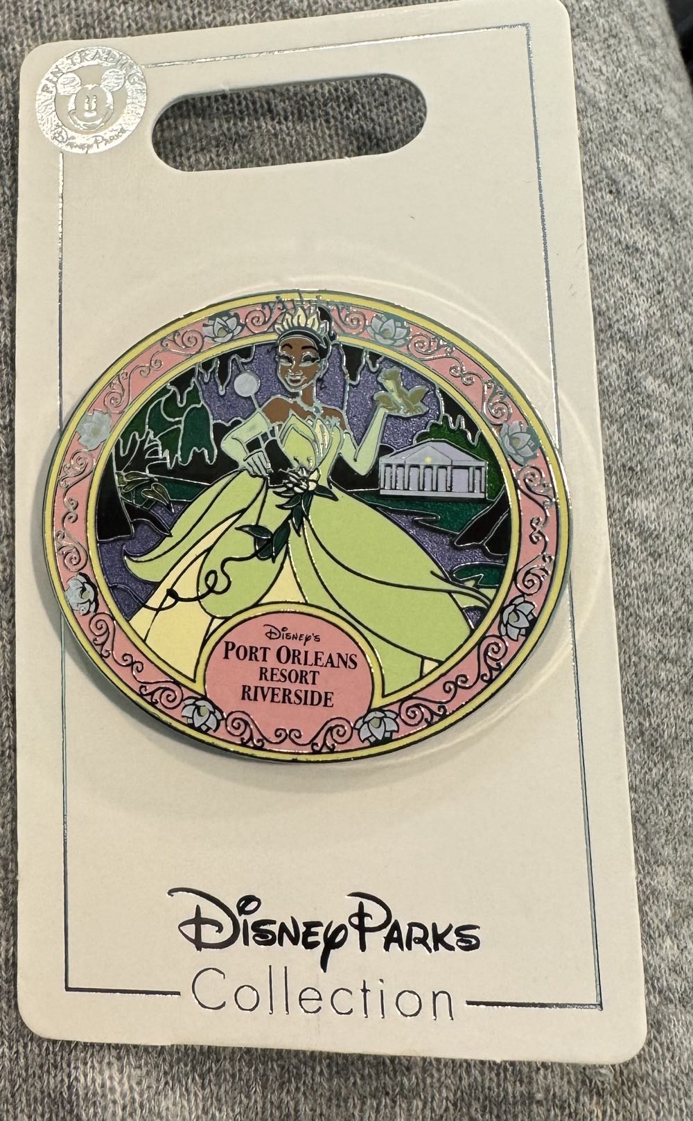 Port Orleans Resort Riverside Tiana Pin - Open Edition pin collectible [Barcode 400021000469] - Main Image 2
