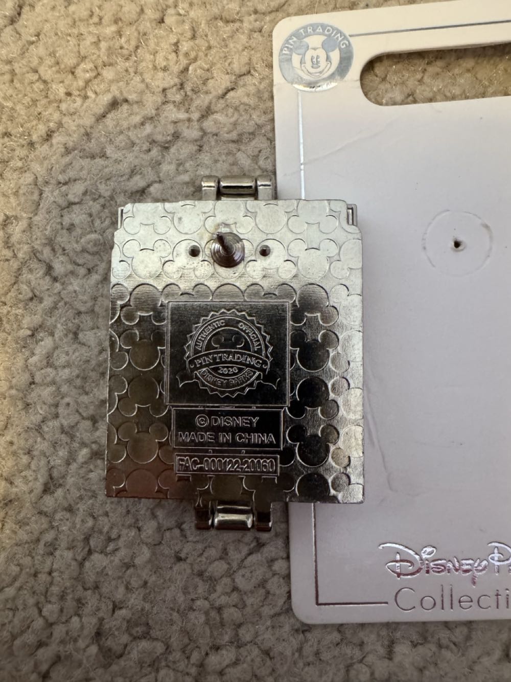 Hollywood Tower Of Terror Service Elevator - Open Edition pin collectible [Barcode 400922813410] - Main Image 3