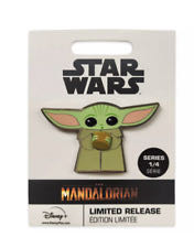 Disney Star Wars Yoda The Mandalorian The Child With Cup Pin Limited New Card  pin collectible [Barcode 465051823747] - Main Image 1
