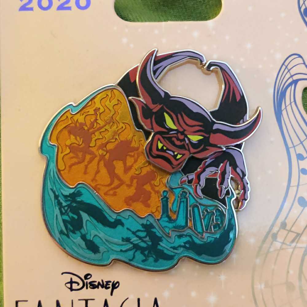 Fantasia 80th Anniversary - Chernabog Swivel - Disney Pin Trading pin collectible [Barcode 400926563441] - Main Image 2