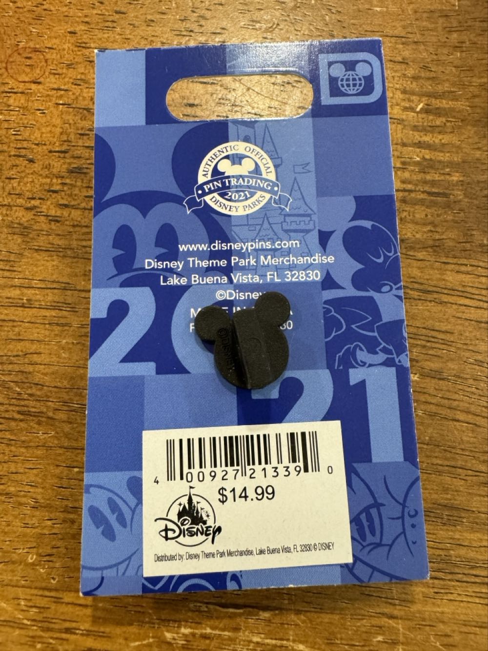 WDW 2021 Mickey Mouse Friends Spinner - Year of Visit pin collectible [Barcode 400927213390] - Main Image 4