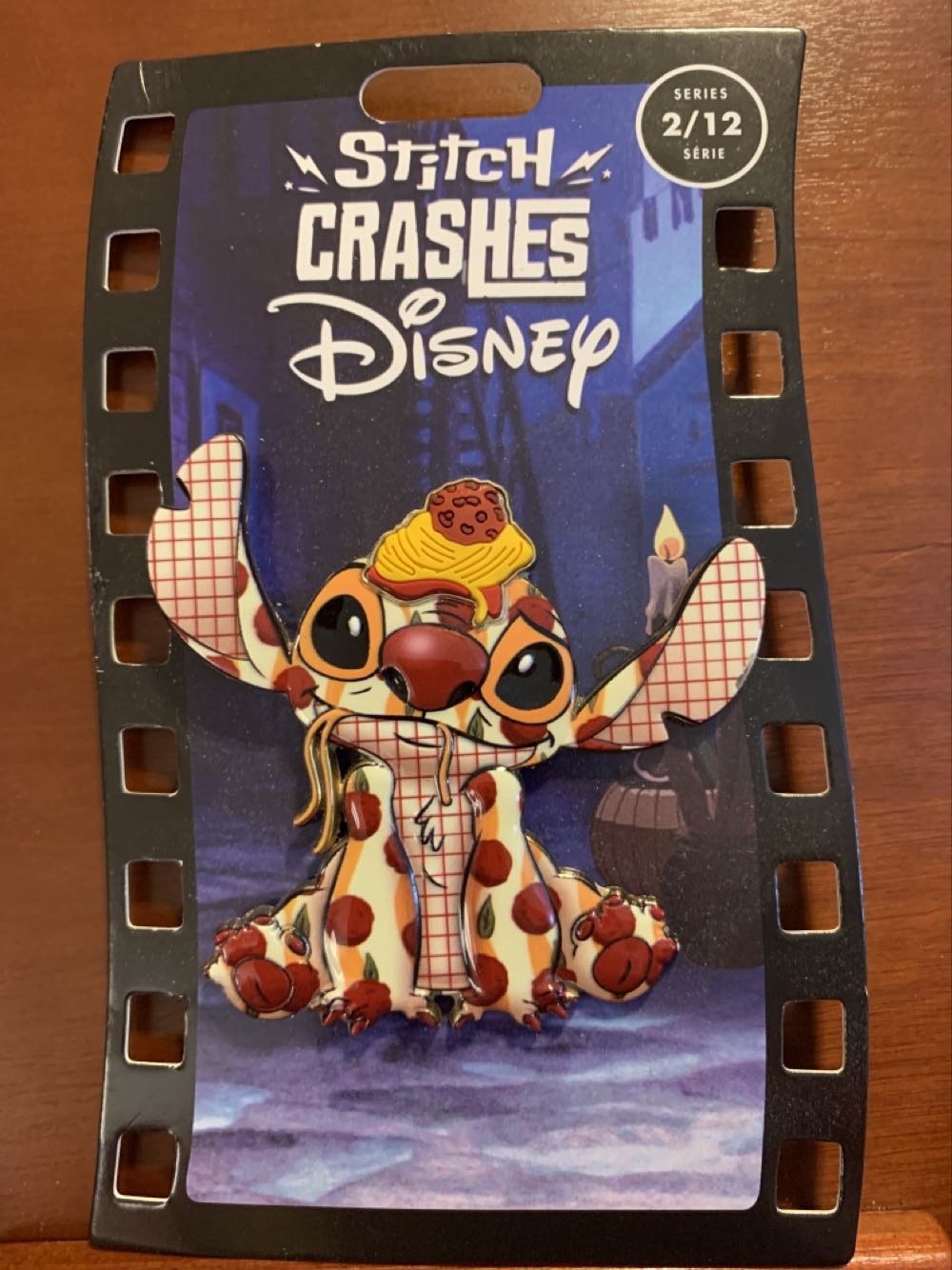 Stitch Crashes Disney 2 Lady And The Tramp - Disney Pin Trading pin collectible [Barcode 465051822672] - Main Image 2