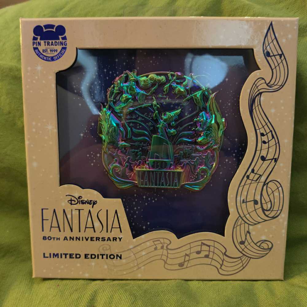 Fantasia 80th Anniversary Jumbo Scene - Disney Pin - Trading pin collectible [Barcode 400926563427] - Main Image 2