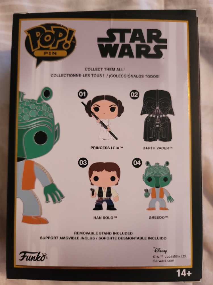 Greedo - Funko pin collectible [Barcode 671803306363] - Main Image 2