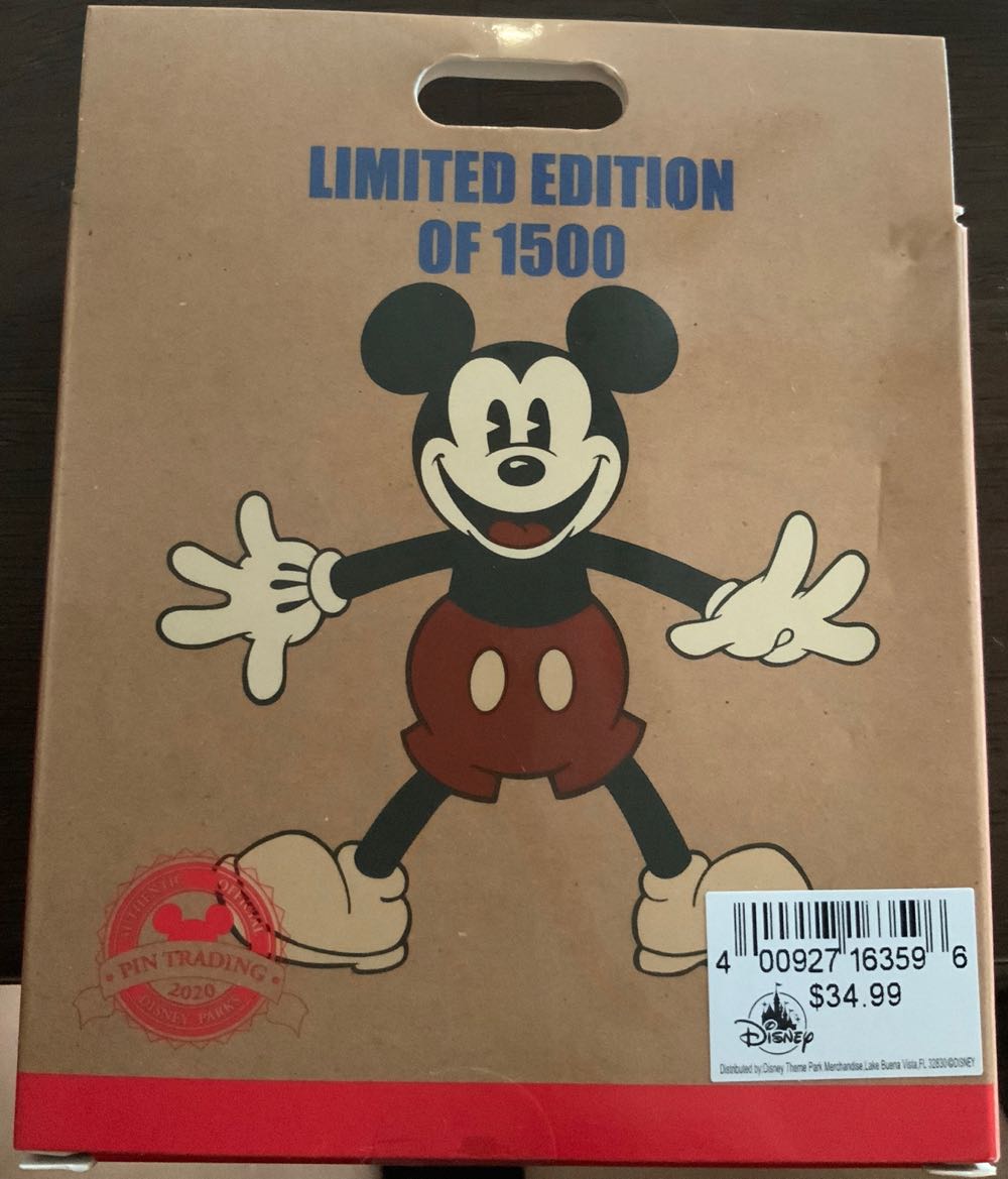 Oh Boy Mickey Mouse Rocking  pin collectible [Barcode 400927163596] - Main Image 2