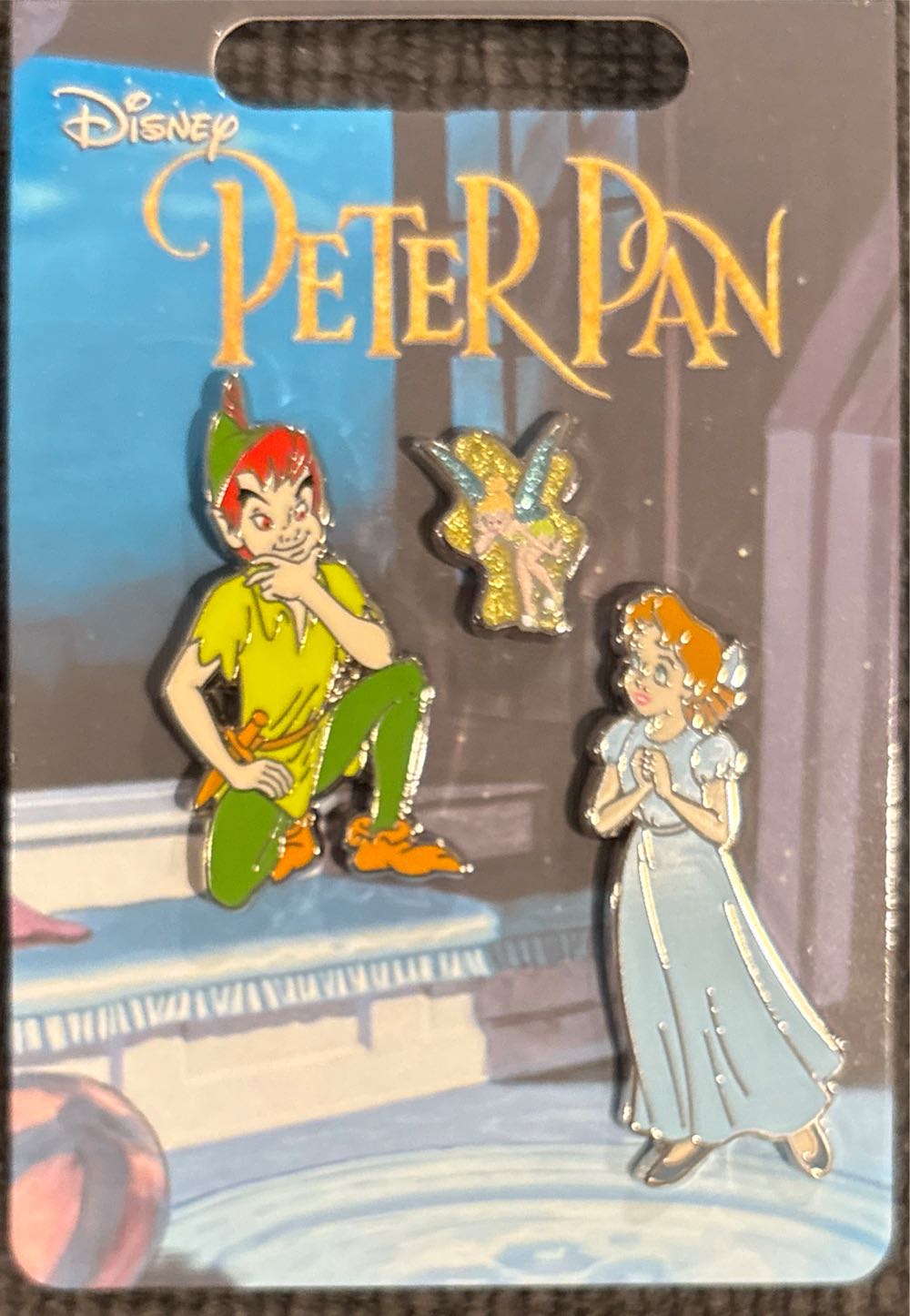 Peter Pan Flair Pin Set - Disney Pin Trading pin collectible [Barcode 465051822917] - Main Image 3