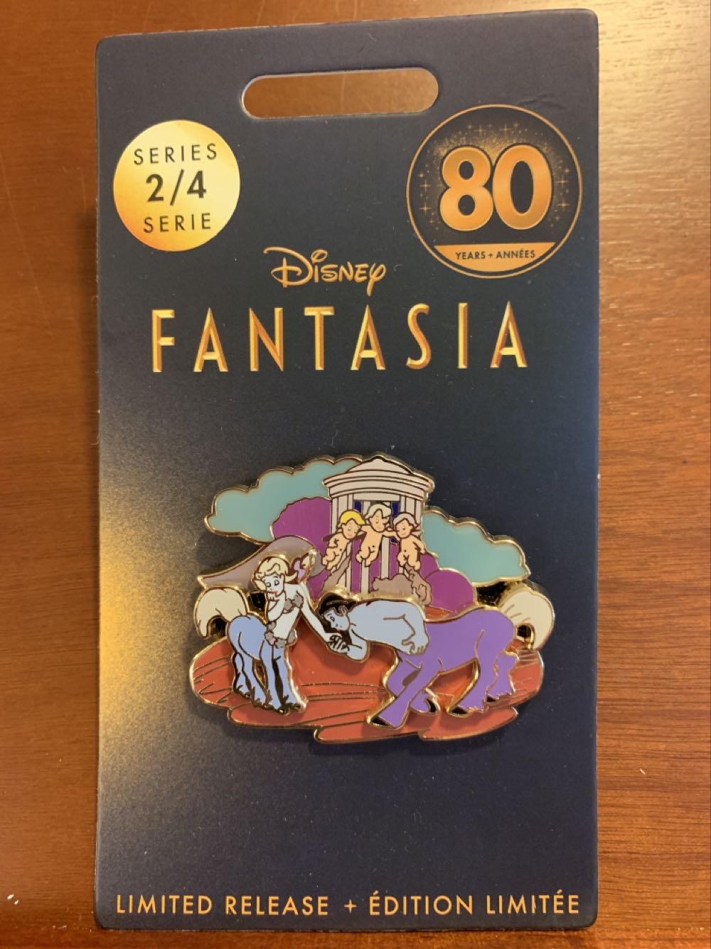Fantasia 80th Anniversary - Centaur And Cherub - Disney Pin Trading pin collectible [Barcode 465050607522] - Main Image 2