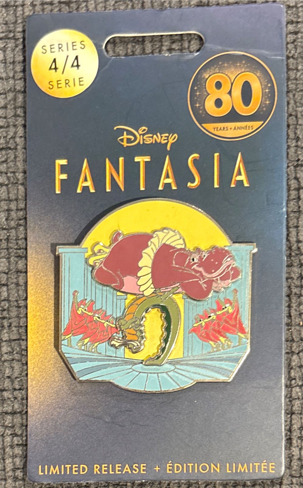 Fantasia 80th Anniversary - Hyacinth Hippo And Ben Ali Gator - Disney Pin pin collectible [Barcode 465050607782] - Main Image 3