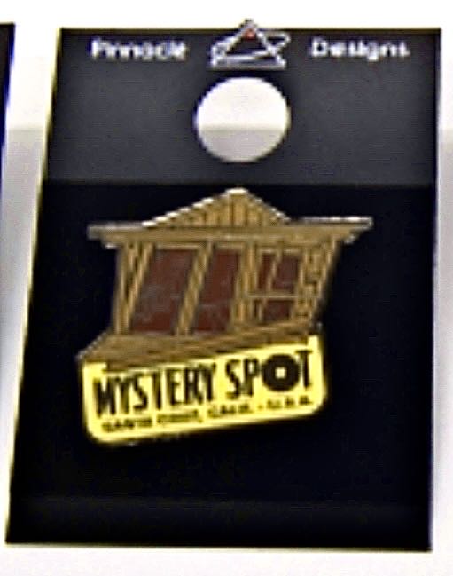 Sant Cruz Mystery Spot - Enamel Brass Back pin collectible - Main Image 1