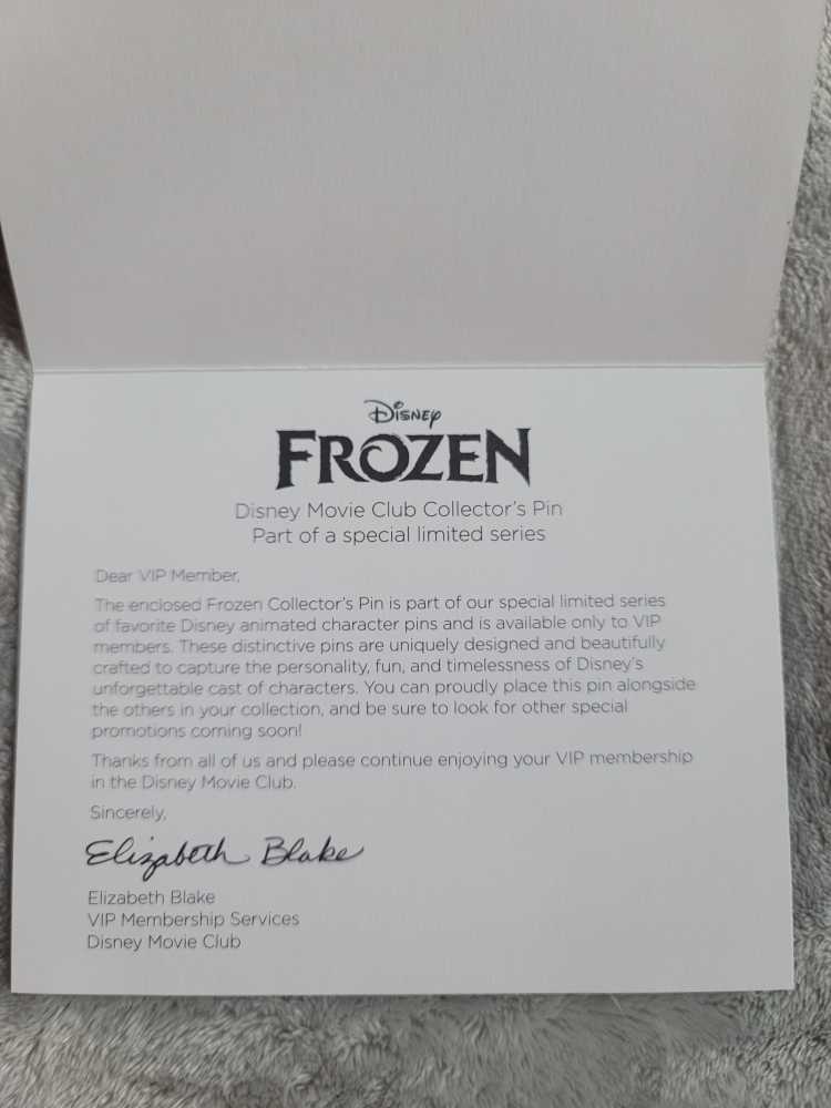 Frozen II Exclusive Pins - Disney Movie Club pin collectible - Main Image 3