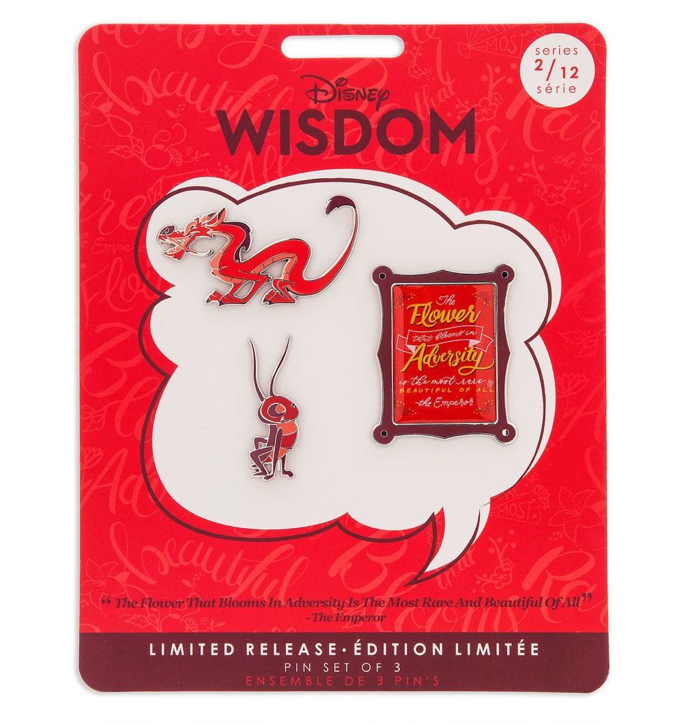 Wisdom Collection February 2019 - Mulan - Cri-kee pin collectible - Main Image 2