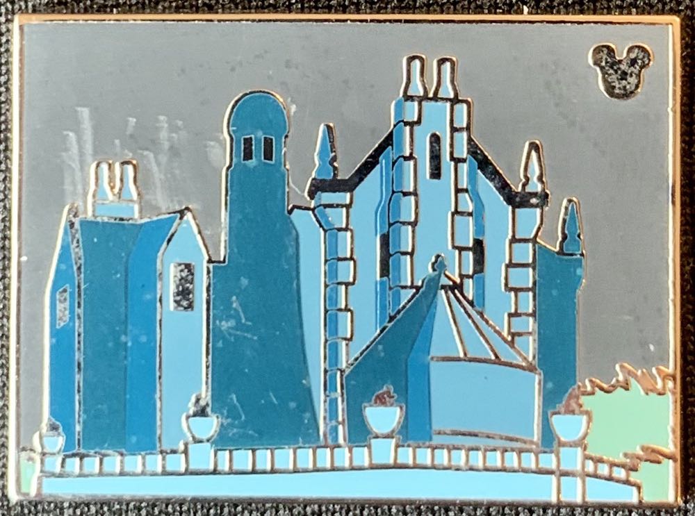 Stylized Attractions - 2019 Hidden Mickey - Haunted Mansion pin collectible - Main Image 1