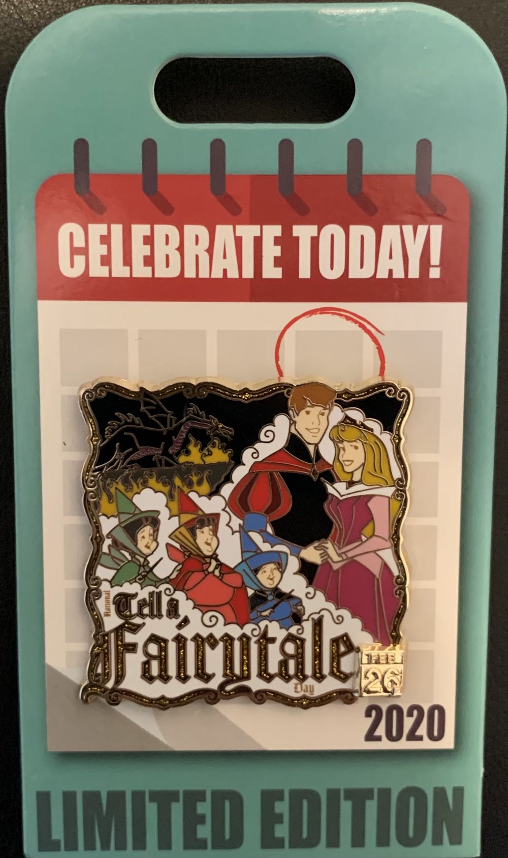 Celebrate Today - February 26 - National Tell A Fairytale Day - Pin On Pin pin collectible - Main Image 2
