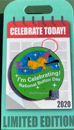 Celebrate Today - November 16 - National Button Day - Pin On Pin pin collectible - Main Image 2