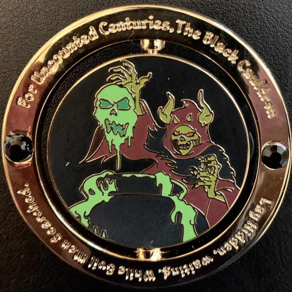 Enchanted Emblems: The Black Cauldron - Spinner pin collectible - Main Image 2