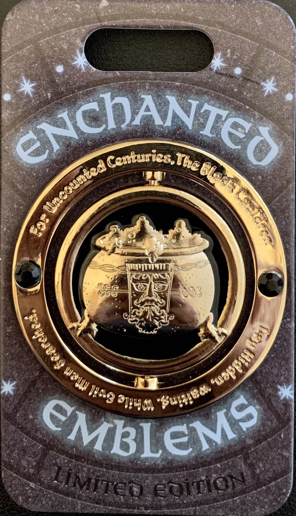 Enchanted Emblems: The Black Cauldron - Spinner pin collectible - Main Image 3