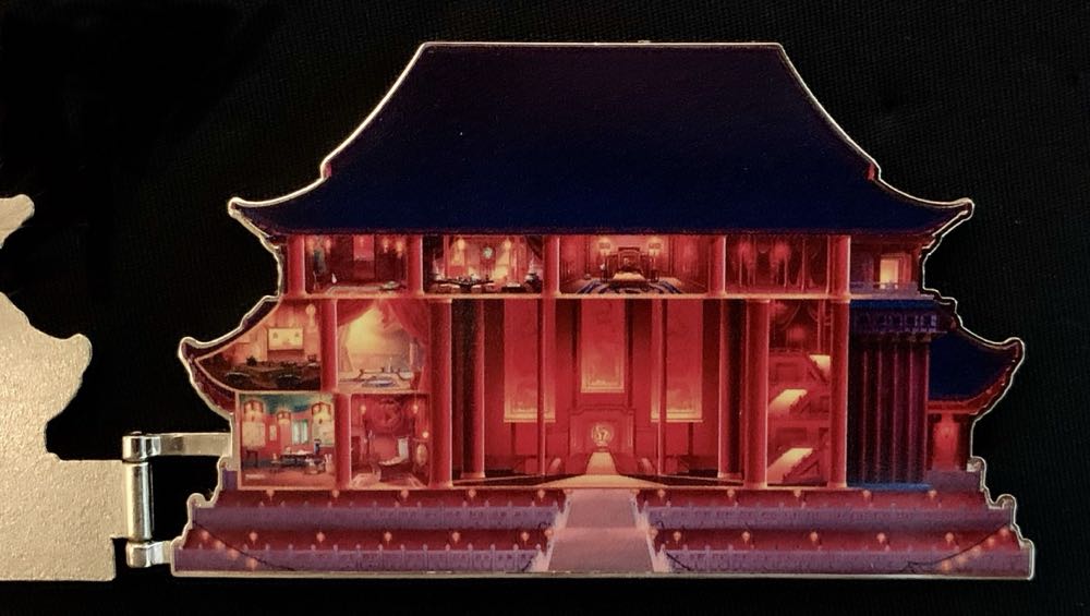 Castle Collection - Mulan - Hinged pin collectible - Main Image 2