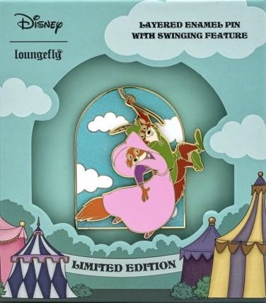 Robin Hood Rescues Maid Marian  (Loungefly 3 Inch) - Slider pin collectible - Main Image 2