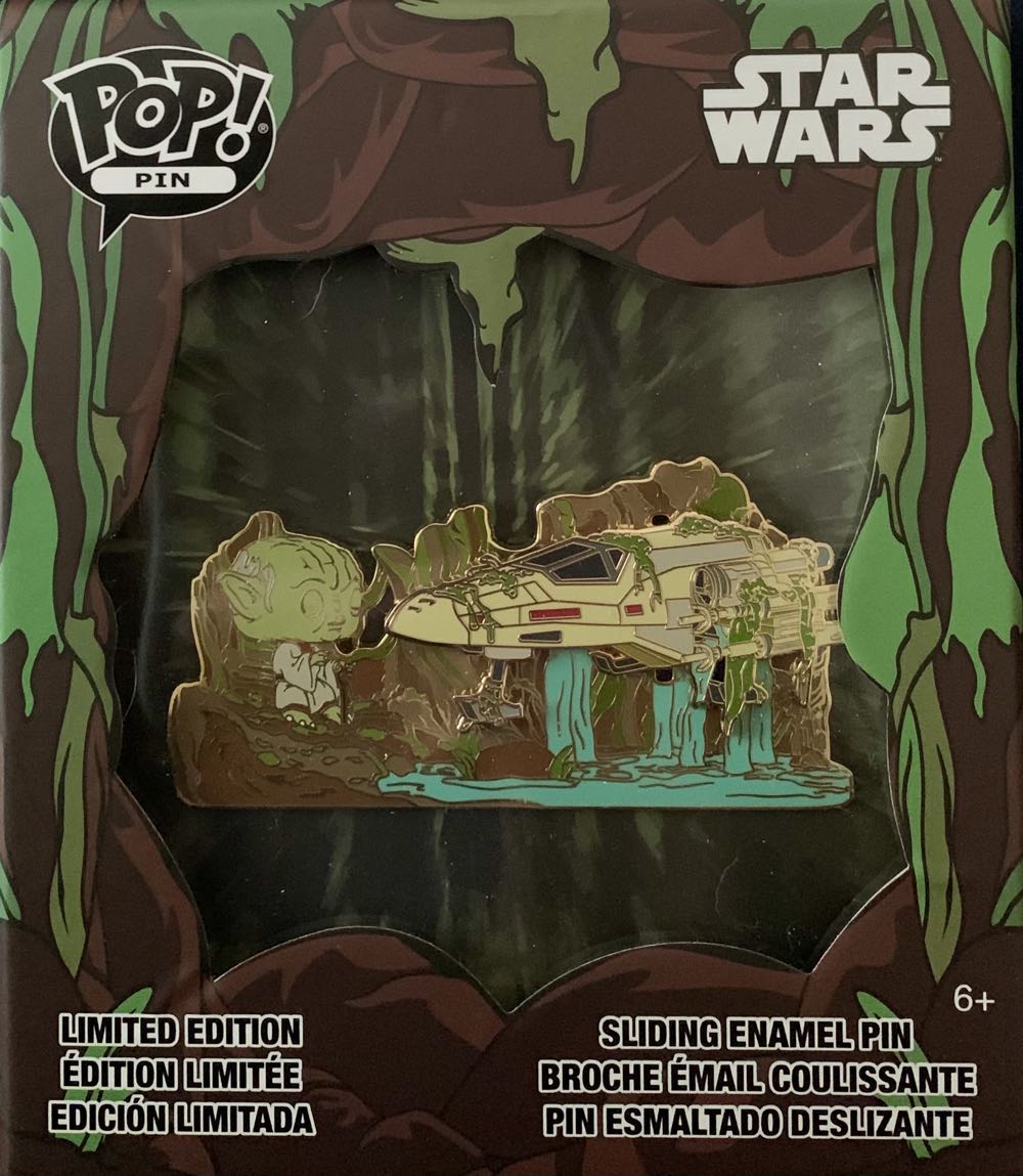 Yoda Uses The Force - Pop  (Loungefly 3 Inch) - Slider pin collectible - Main Image 2