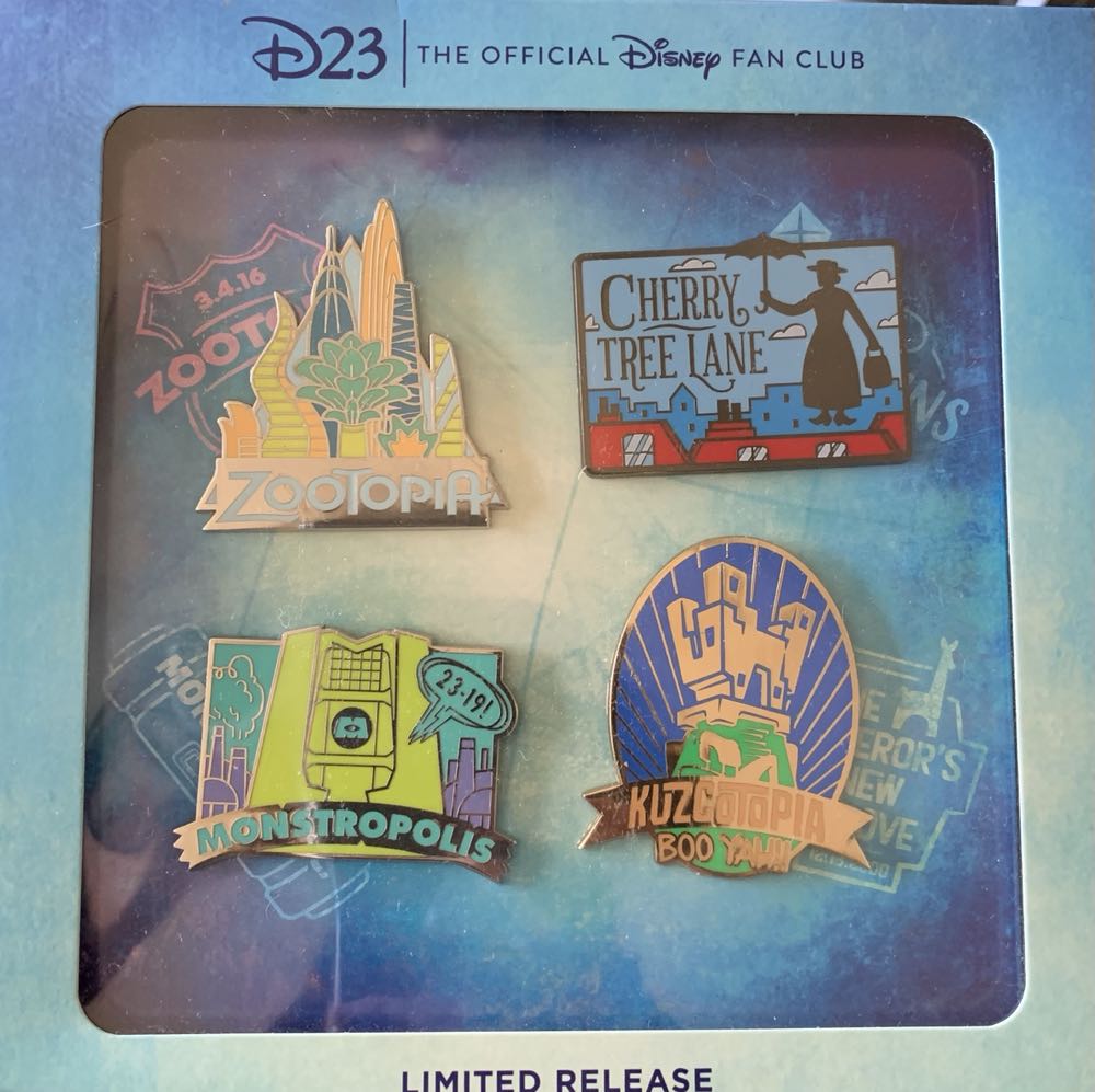 Fantastic Worlds Set - Cherry Tree Lane  pin collectible - Main Image 2