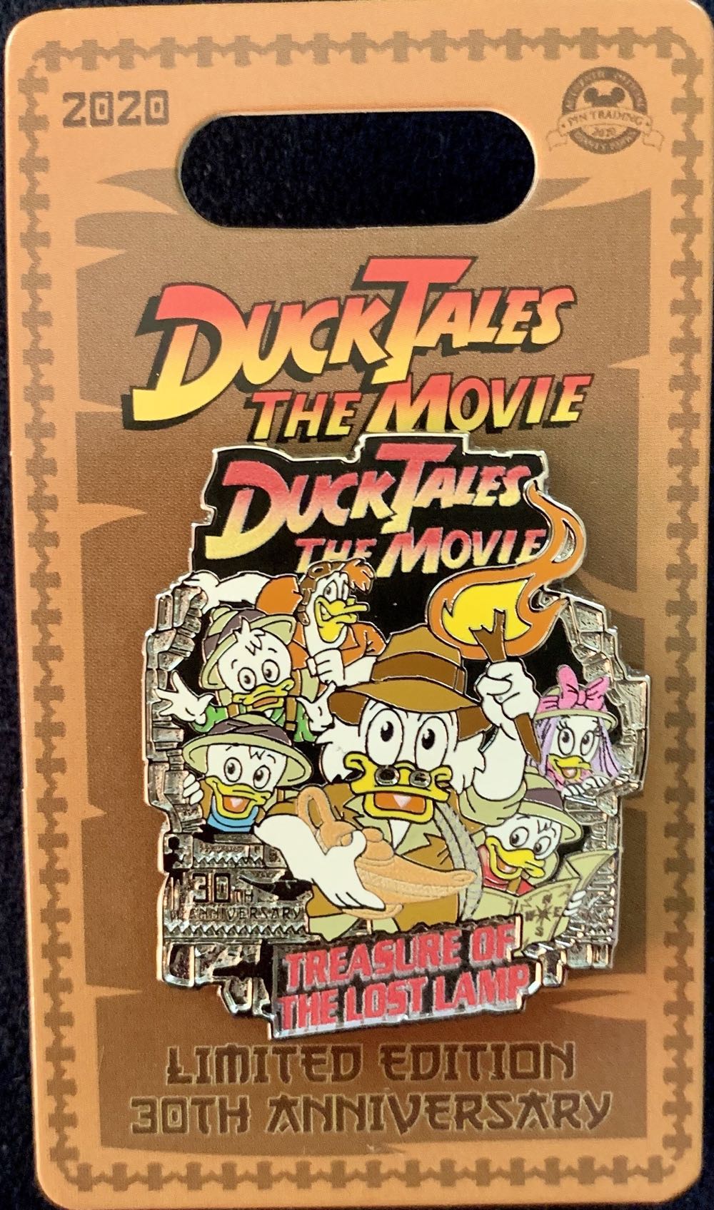 Duck Tales: Treasure Of The Lost Lamp 30th Anniversary - Pin On Pin pin collectible - Main Image 2