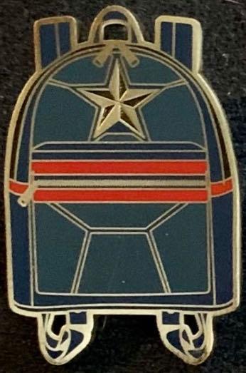 Marvel Backpack - Captain America pin collectible - Main Image 1