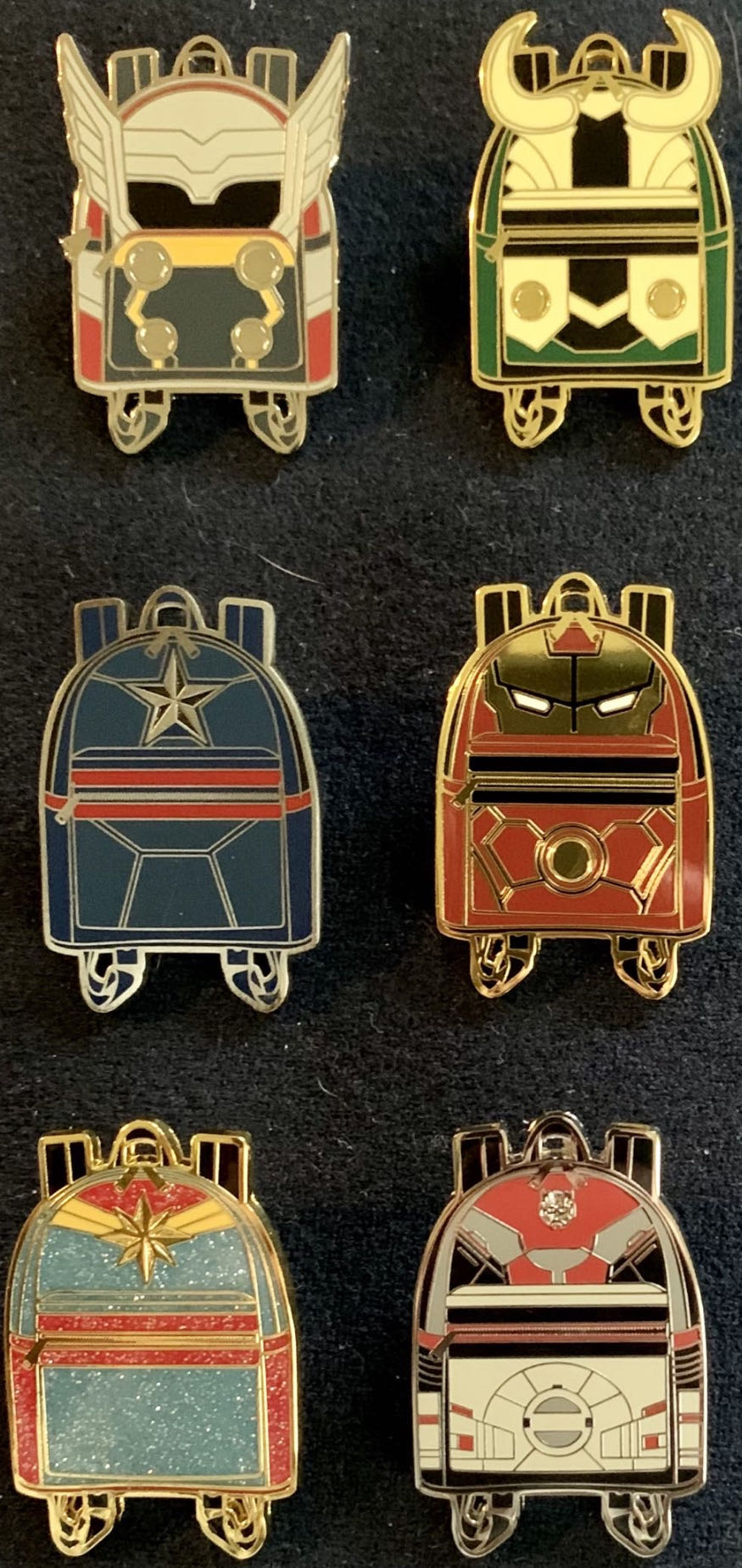 Marvel Backpack - Captain America pin collectible - Main Image 2