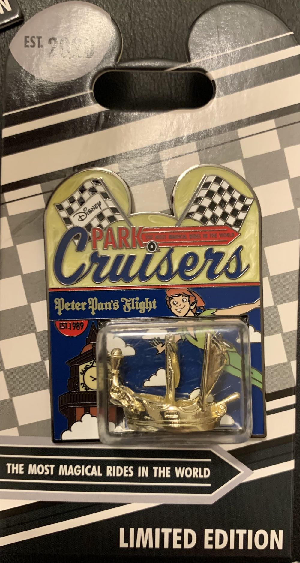 Park Cruisers - Peter Pan’s Flight - Bubble pin collectible - Main Image 2