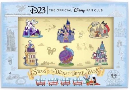 65 Years Of Disney Parks - Matterhorn Bobsleds At Disneyland  pin collectible - Main Image 2