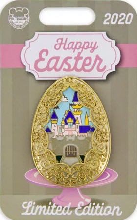 Easter 2020 - Sleeping Beauty Castle Egg - Filigree pin collectible - Main Image 2