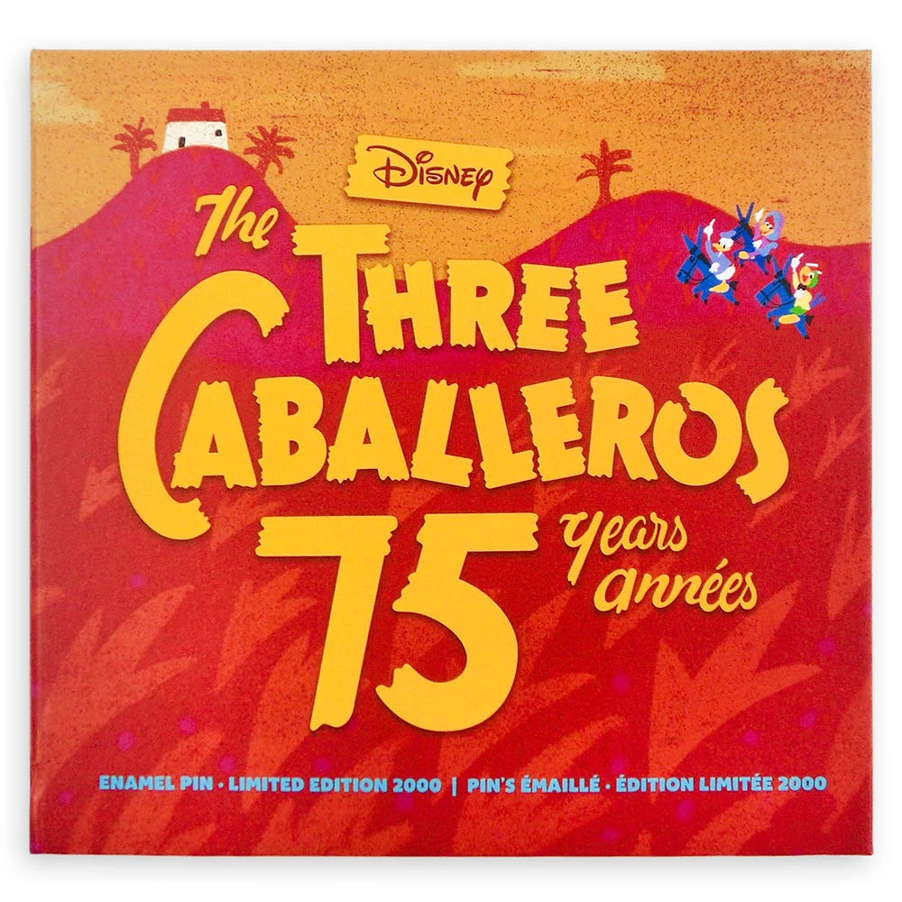 The Three Caballeros 75th Anniversary Jumbo - Super Jumbo pin collectible - Main Image 2