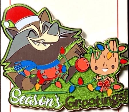Marvel Holiday Collection 2020 - Season’s Grootings - Glitter pin collectible - Main Image 1
