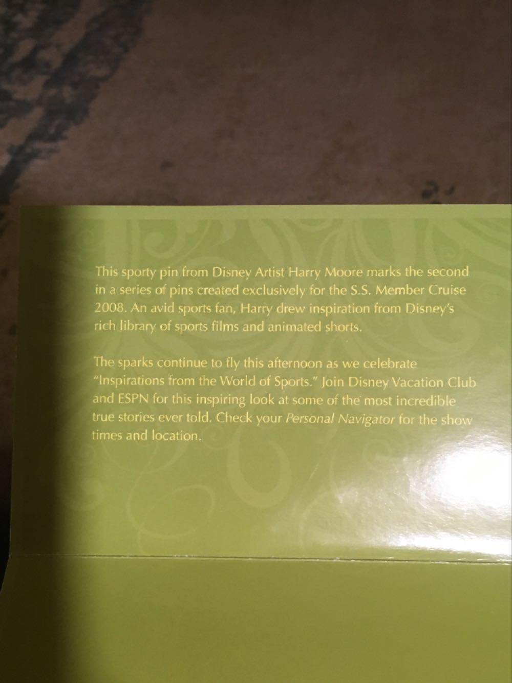 DVC Member Cruise - DVC pin collectible - Main Image 3