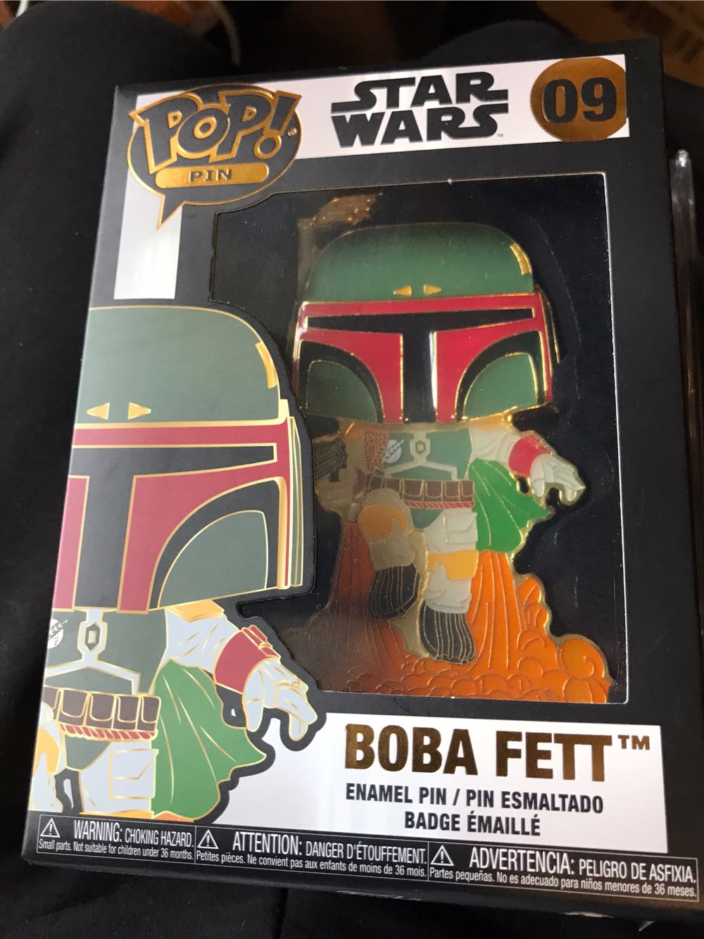 Boba Fett - Enamel Pin pin collectible [Barcode 671803318427] - Main Image 2