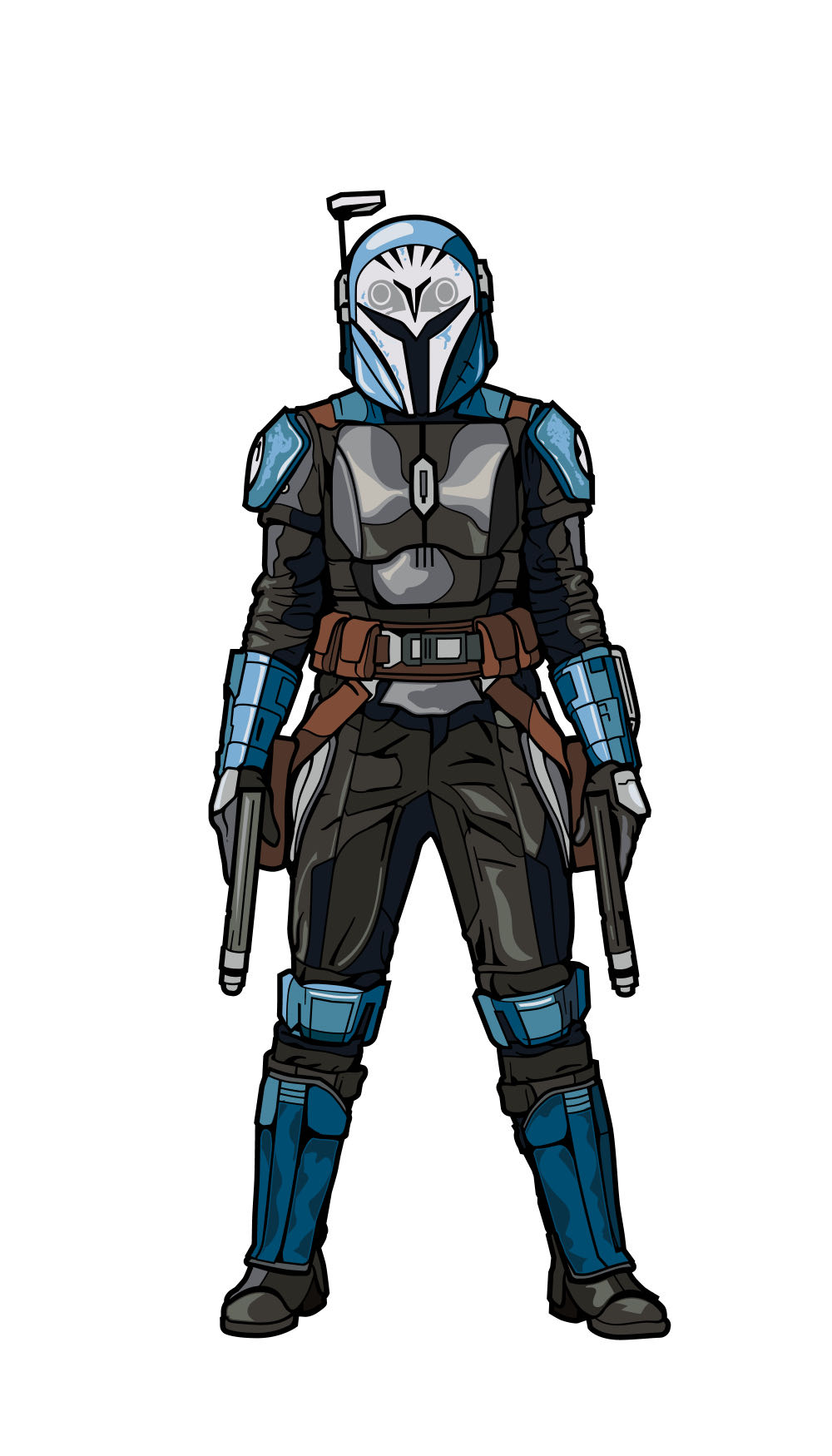 Bo-Katan Kryze—FiGPiN 738 - FigPin pin collectible [Barcode 810021532905] - Main Image 3