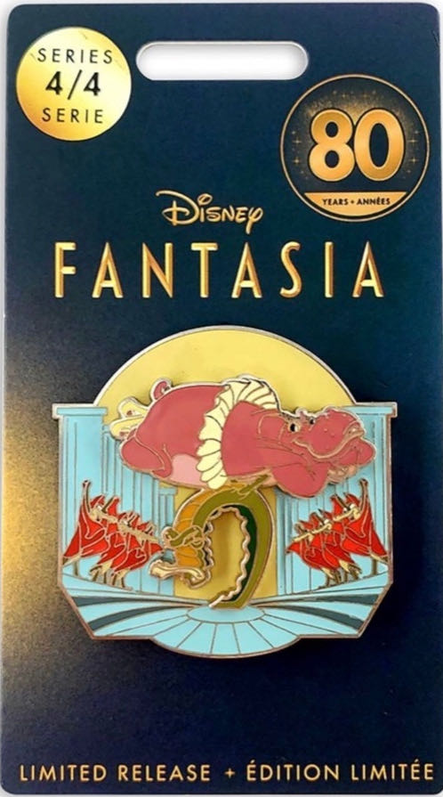 Fantasia 80th Anniversary - Hyacinth Hippo and Ben Ali-Gator - Pin On Pin pin collectible - Main Image 2